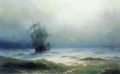 the tempest 1899 Romantic Ivan Aivazovsky Russian